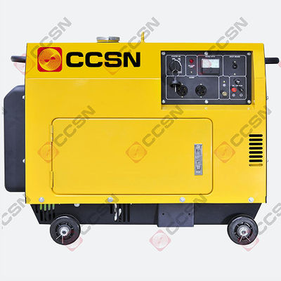 সিসিএসএন পোর্টেবল সাইলেন্ট জেনারেটর সেট 5KW/6.25KVA 3000r/Min