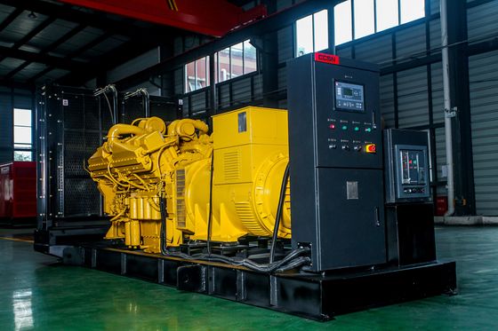 বিদ্যুৎ আউটপুট নির্মাণ প্রকল্পের জন্য 800KW-1500KW পেট্রল চালিত জেনারেটর