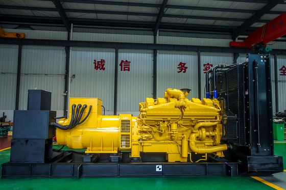 বড় আকারের প্রকল্পের জন্য 800KW-1500KW পাওয়ার আউটপুট সহ প্রাকৃতিক গ্যাস জ্বালানী জেনারেটর
