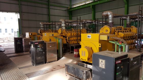 3500KW হাইব্রিড ইঞ্জিন ইন্ডাস্ট্রিয়াল জেনারেটর সেট 6000rpm