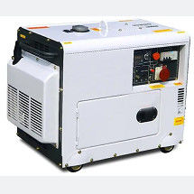 10kw ইন্ডাস্ট্রিয়াল জেনারেটর সেট ইলেকট্রিক স্টার্ট 12VDC লো পাওয়ার ইলেকট্রিক ইউনিট