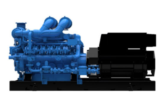 700KW SP700NGB/S প্রাকৃতিক গ্যাস জেনারেটর সেট উচ্চ দক্ষতা গ্যাস ইঞ্জিন সঙ্গে শূন্য ক্ষমতা সঙ্গে শিল্প সাইলেন্সার