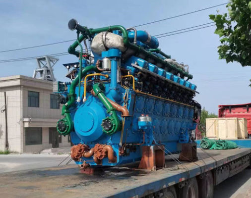রেফারেন্স ওজন 12000 কেজি পাওয়ার জেনারেটর সেট 3000KW এর বড় শক্তি আউটপুট জন্য